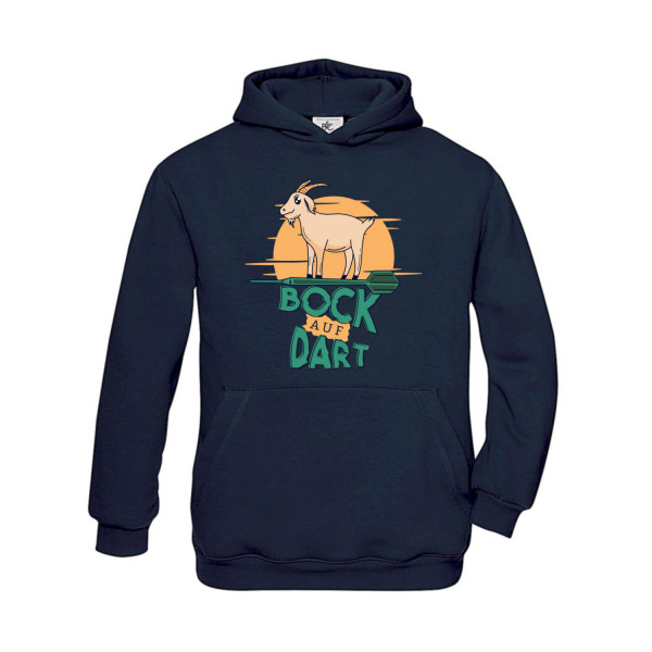 Hoodie Kinder Bock auf Dart