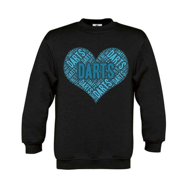 Sweatshirt Kinder Darts Heart