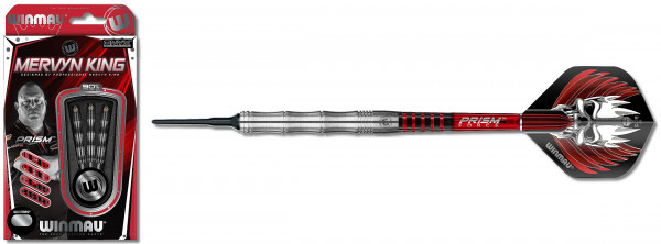 Winmau Mervyn King Silver colour Softdart 2046-18 g