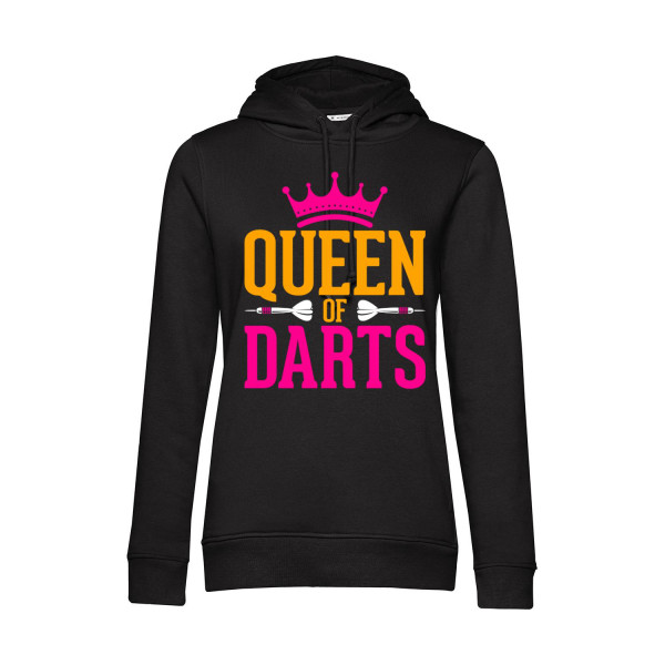 Nachhaltiger Hoodie Damen Queen of Darts