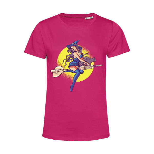 Nachhaltiges T-Shirt Damen Darts Witch