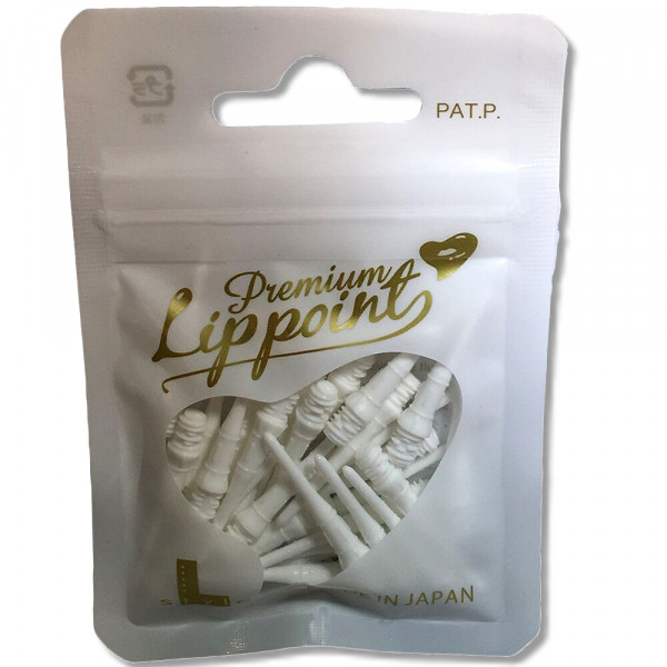 Softspitzen Lippoint Premium 30 Stück, weiß