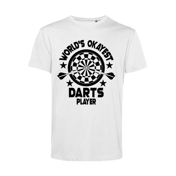 Nachhaltiges T-Shirt Herren World's Okayest Darts Player