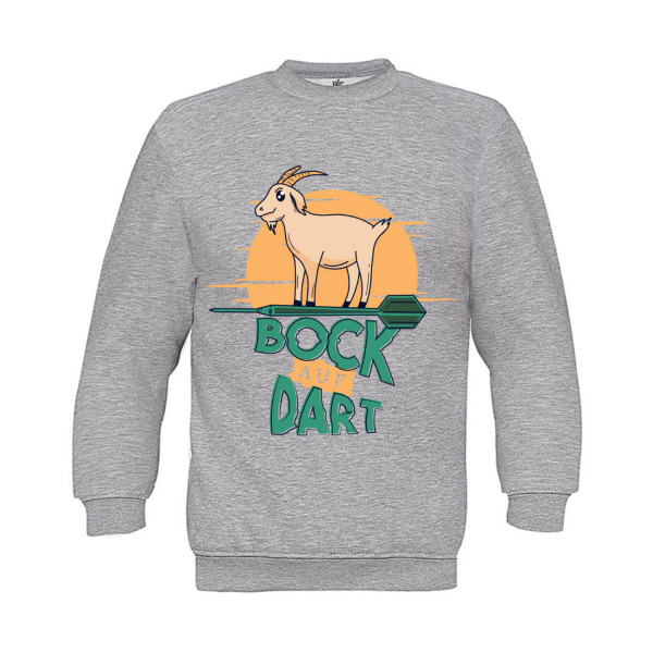 Sweatshirt Kinder Bock auf Dart