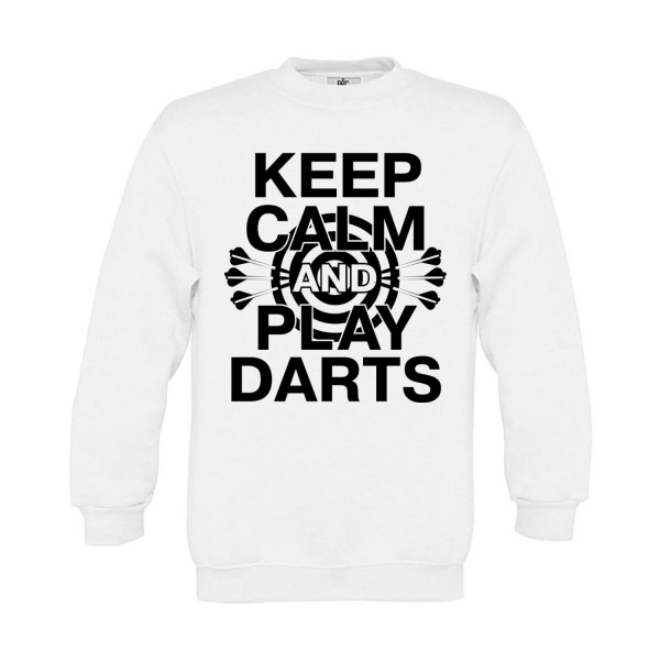 Sweatshirt Kinder Keep calm and play Darts