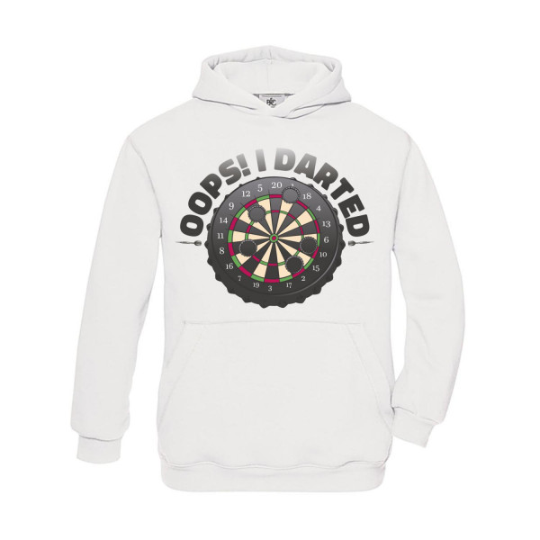 Hoodie Kinder Dart Oops I Darted