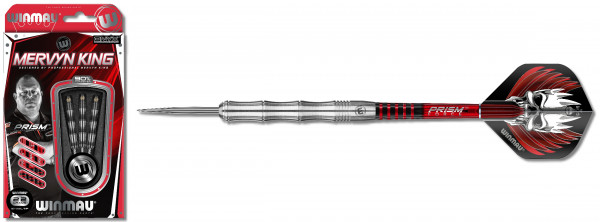 Winmau Mervyn King Steeldart Silver Colour 1071 22 g und 24 g