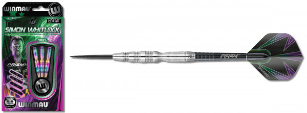 Steeldart Winmau Simon Whitlock Silver 1042- 22g/24 g