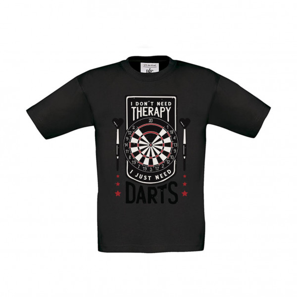 T-Shirt Kinder Darts I don't need Therapy