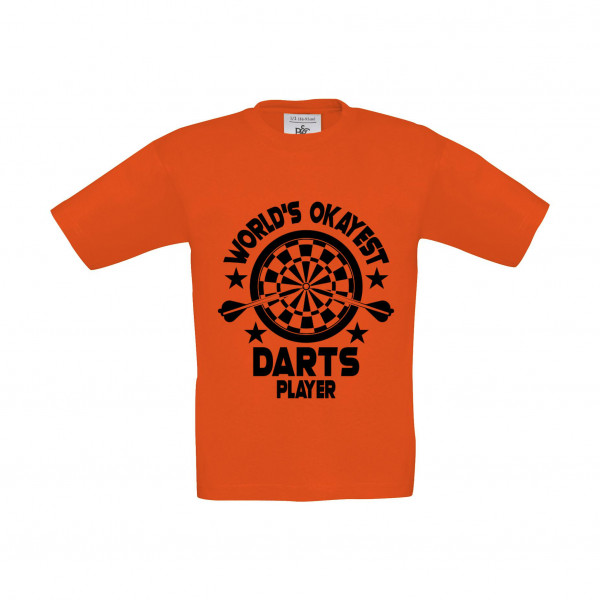 T-Shirt Kinder World's Okayest Darts Player