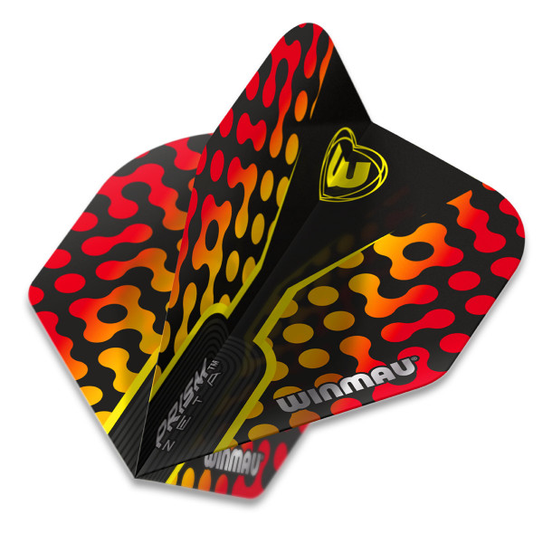 Flights Winmau Prism Zeta Black, Yellow & Red - 6915.308