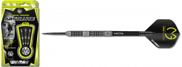 Winmau MvG Absolute Steeldart 1442 22 g, 23 g oder 24 g