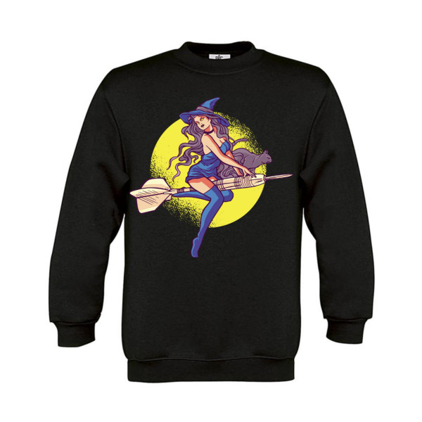 Sweatshirt Kinder Darts Witch