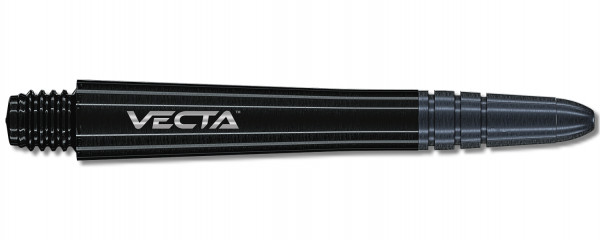 Winmau Shaft VECTA schwarz, short oder medium, 7025-101 oder 7025-201