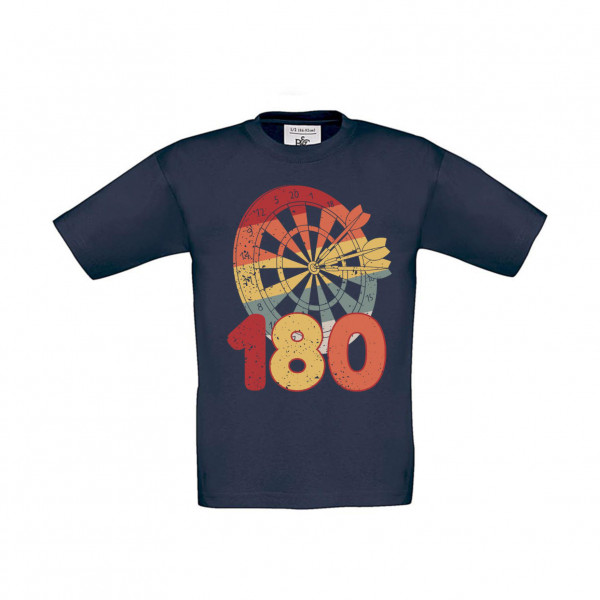 T-Shirt Kinder Darts Retro 180