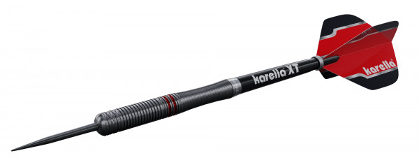 Softdart Karella Fighter, schwarz, 90% Tungsten, 20g oder 22g