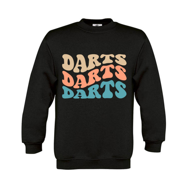 Sweatshirt Kinder Darts Farben Wellen